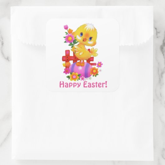 Paaseend Vakantie leuke sticker (Tas)