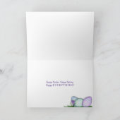 Paaseenden met eieren feestdagen kaart (Binnen)