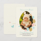 Paasegel - Lijst - Fotouitnodiging Kaart (Voorkant / Achterkant)