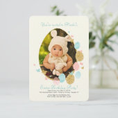 Paasegel - Lijst - Fotouitnodiging Kaart (Staand voorkant)