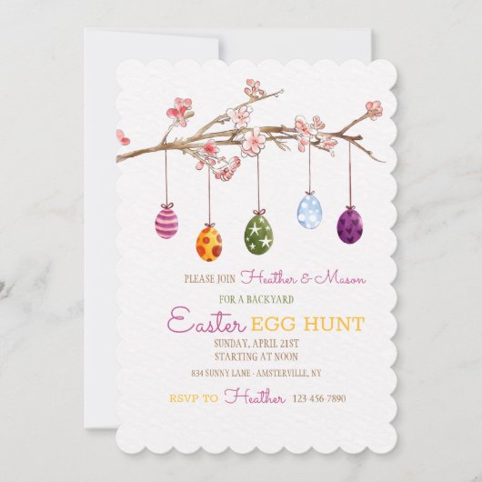 Paasegel - Mobiele uitnodiging (Voorkant)