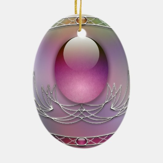 Paasegenversiering Keramisch Ornament (Achterkant)