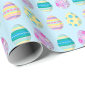 Paasegkleurige illustratie Gift Cadeaupapier (Rol Hoek)