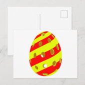 paasei briefkaart (Voorkant / Achterkant)