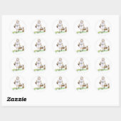 Paasei collectie ronde sticker (Vel)