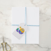 Paasei Emoji Cadeaulabel (Met Touw)