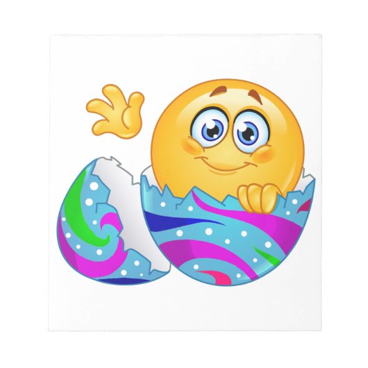 Paasei Emoji Notitieblok (Voorkant)