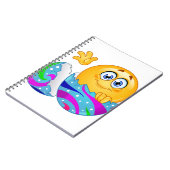 Paasei Emoji Notitieboek (Linkerzijde)