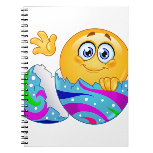 Paasei Emoji Notitieboek (Voorkant)