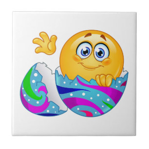 Paasei Emoji Tegeltje