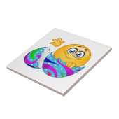 Paasei Emoji Tegeltje (Zijkant)