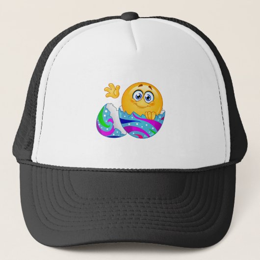 Paasei Emoji Trucker Pet (Voorkant)