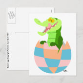 Paasei! :) feestdagenkaart (Voorkant / Achterkant)