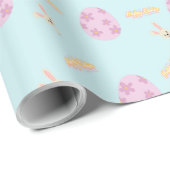 Paasei Gelukkig Pasen Cadeaupapier (Rol Hoek)