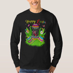 Paasei Grappig Staffordshire Bull Terrier Hond E T-shirt