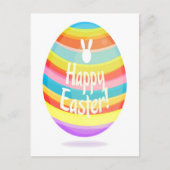 Paasei illustratie feestdagenkaart (Voorkant)