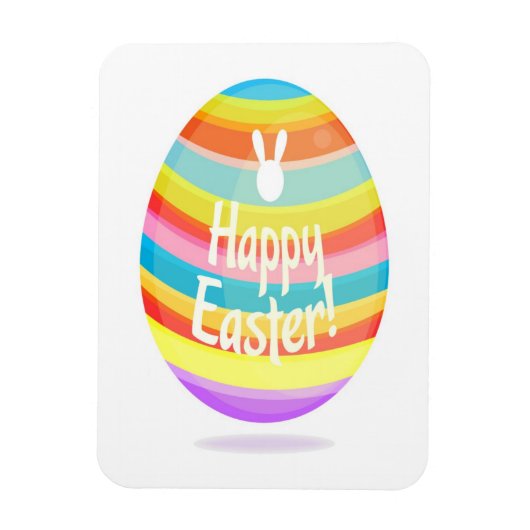 Paasei illustratie magneet (Verticaal)