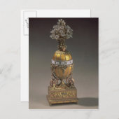 Paasei in de vorm van een Vaas Feestdagenkaart (Voorkant / Achterkant)