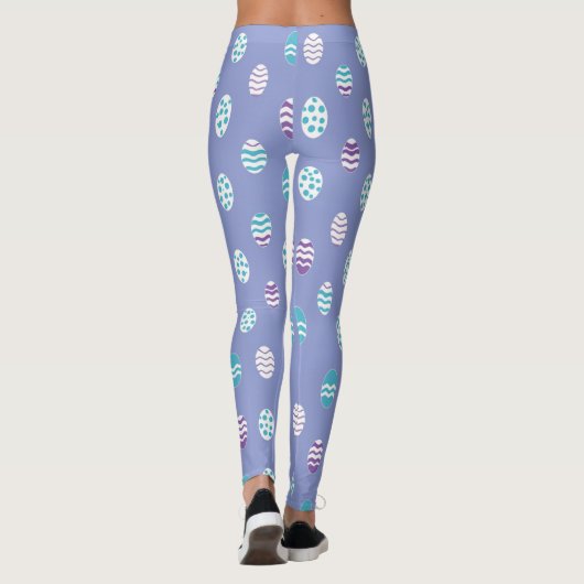 Paasei/lentepastel Leggings (Achterkant)