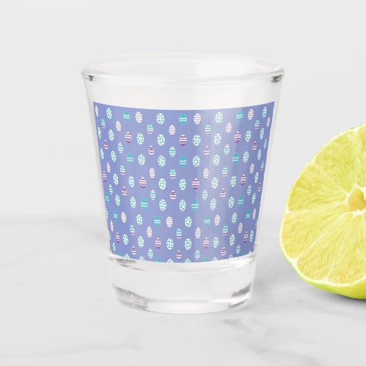 Paasei/lentepastel Shot Glas (Voorkant)
