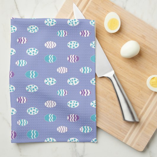 Paasei/lentepastel Theedoek (Quarter Fold)