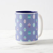 Paasei/lentepastel Tweekleurige Koffiemok (Voorkant rechts)