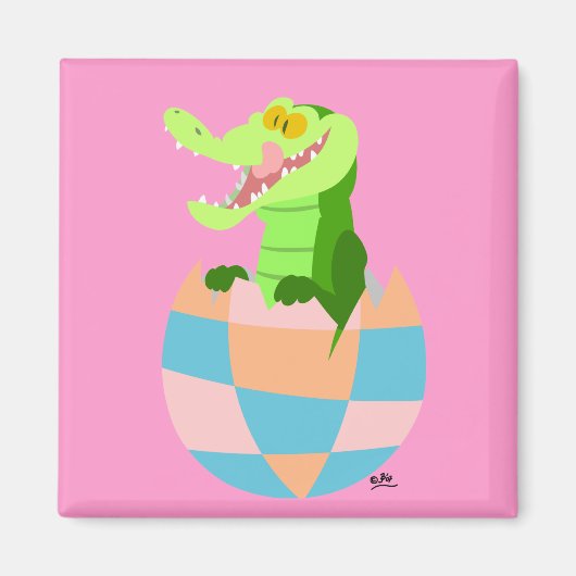 Paasei! :) magneet (Voorkant)