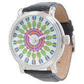 Paasei ontwerp horloge (Gekanteld)