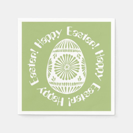 Paasei papieren servetten 1 (Voorkant)