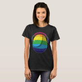 Paasei Pasen Regenboog Muziek T-shirt (Voorkant volledig)