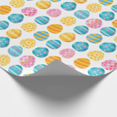 Paasei patroon cadeaupapier (Hoek)