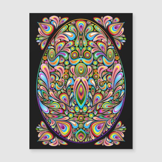 Paasei Psychedelisch Design (Voorkant)