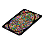 Paasei Psychedelisch Ontwerp Magneet (Linkerzijde)