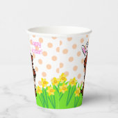 Paasei Rood Glad Haired Dachshund Papieren Bekers (Rechts)