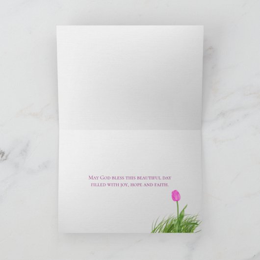 Paasei-snoep in het vogelnest kaart (Binnen)