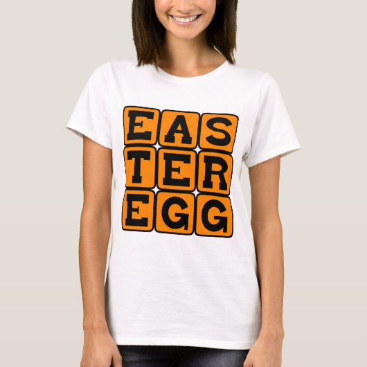 Paasei, Verborgen Behandeling T-shirt (Voorkant)