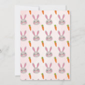 Paasei Verf Partij uitnodigen Versier Eieren Kaart (Achterkant)