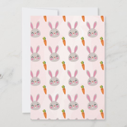 Paasei Verf Partij uitnodigen Versier Eieren Kaart (Achterkant)