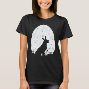 Paasei Vintage Stijl Goud Retriever Hond Oost T-shirt