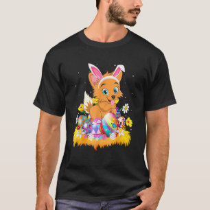 Paasei Welsh Corgi Hond Paszondag T-shirt