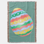 Paaseibalket voor paasdoekjes deken (Voorkant Verticaal)