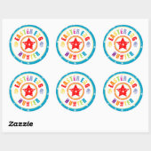 Paaseiboerstunt Ronde Sticker (Vel)