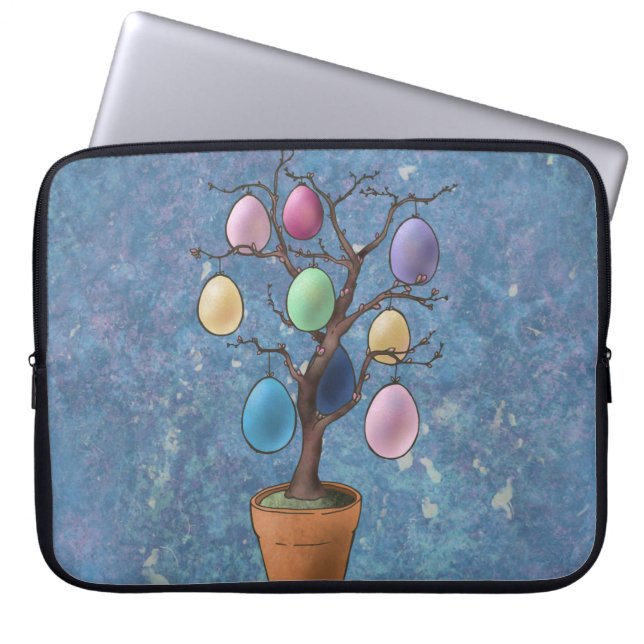 Paaseiboom Laptop Sleeve (Voorkant)