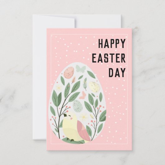 paaseibunny Holiday Kaart (Voorkant)