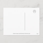 Paaseichocolade Labrador Puppy Flowers Feestdagenkaart (Achterkant)