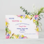 Paaseideurende partij kaart (Staand voorkant)