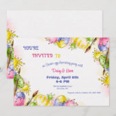 Paaseideurende partij kaart (Voorkant / Achterkant)