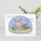 Paaseideurende partij kaart (Staand voorkant)