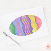 Paaseieren 1 Sticker (Envelop)