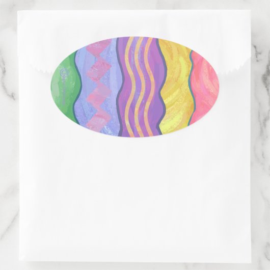 Paaseieren 1 Sticker (Tas)